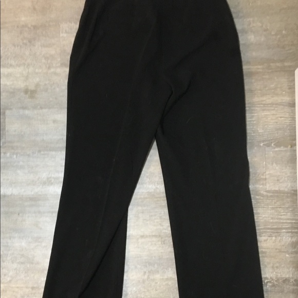 Coldwater creek black career pants 12 - Picture 3 of 4